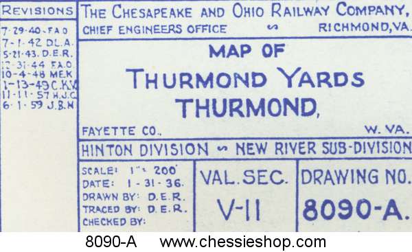 Thurmond Yards, Thurmond, WV 1/31/36 (12x64)