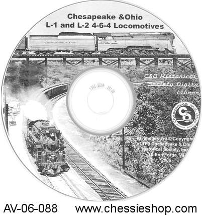 CD: C&O L-1 and L-2 4-6-4 Locomotives