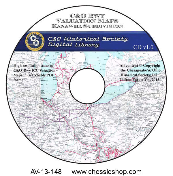 Valuation Maps, Kanawha Subdivision