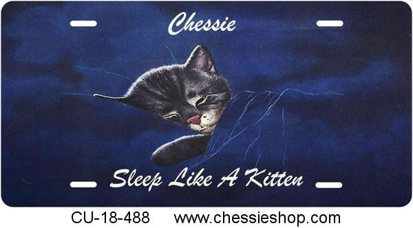License Plate, Chessie - Starlight, Sleep Like a Kitten