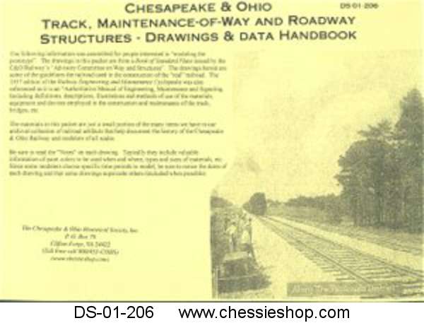 C&O Track, Maintenance-of-Way and Roadway Structures - Drawing &