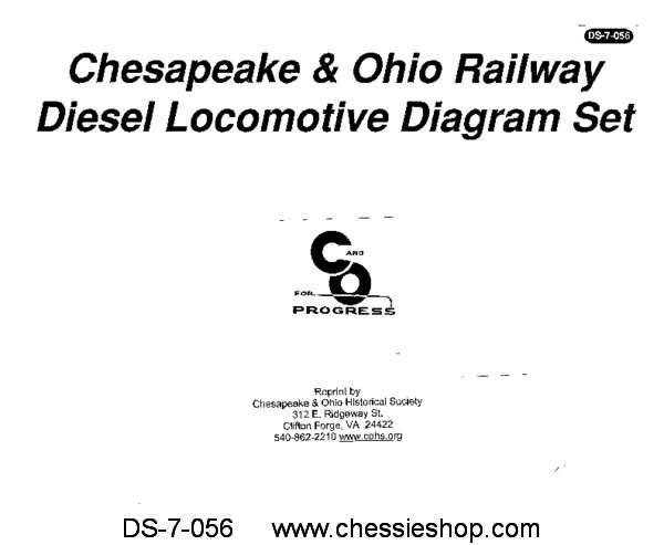 C&O Diesel Diagram Set
